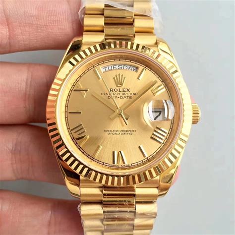 red and gold rolex replica|rolex knockoff watches day date.